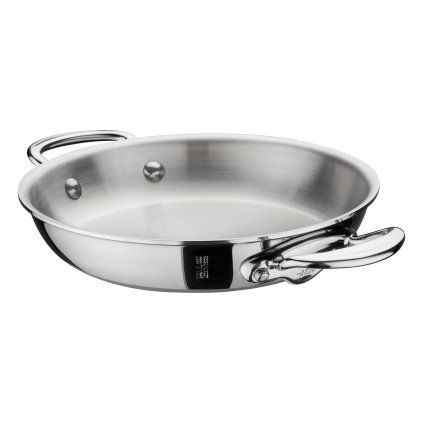 Tigaie pentru servire M'COOK 24 cm, din oțel inoxidabil, Mauviel
