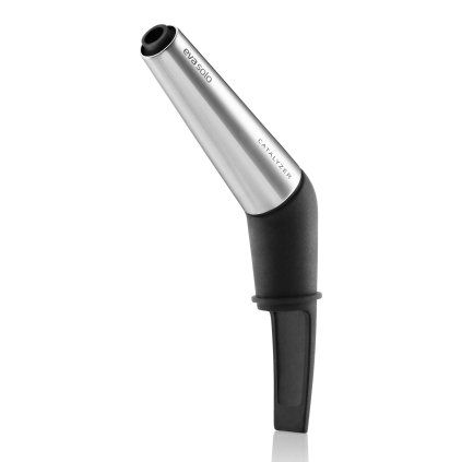 Pâlnie pentru decantarea vinului 13 cm, argintiu, oțel inoxidabil,Eva Trio