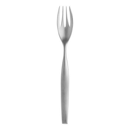 Furculiță pentru desert CAPELANO 18 cm, argintiu, oțel inoxidabil, Stelton