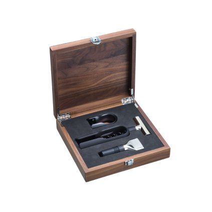 Set de accesorii pentru vin SOMMELIER BARIC, 3 buc, cutie de cadou din lemn, WMF