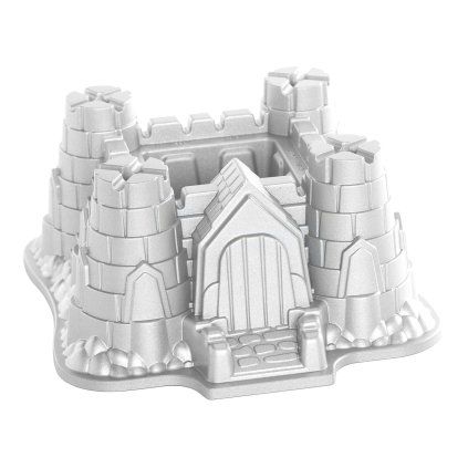 Formă pentru tort bundt Castle Bundt® Silver Nordic Ware