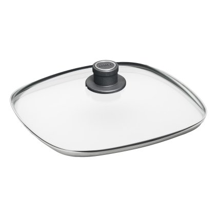 Capac sticlă cu mâner din plastic 20 x 20 cm WOLL