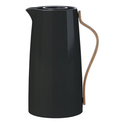 Carafă cu vacuum EMMA 1,2 l, pentru cafea, negru, oțel inoxidabil, Stelton