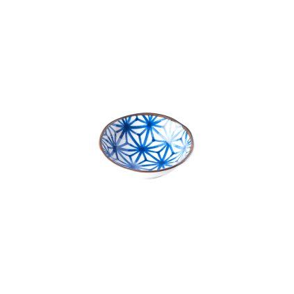 Bol de servit STARBURST INDIGO IKAT 11 cm, 150 ml, MIJ