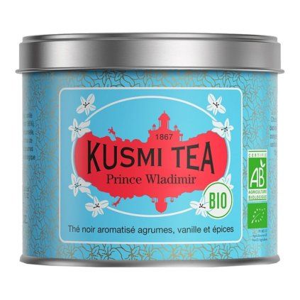 Ceai negru PRINCE VLADIMIR, cutie de ceai din frunze vrac 100 g, Kusmi Tea
