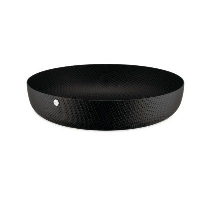 Bol pentru fructe TEXTURE 21 cm, negru, Alessi