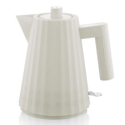 Ceainic electric PLISSE 1 l, alb, Alessi