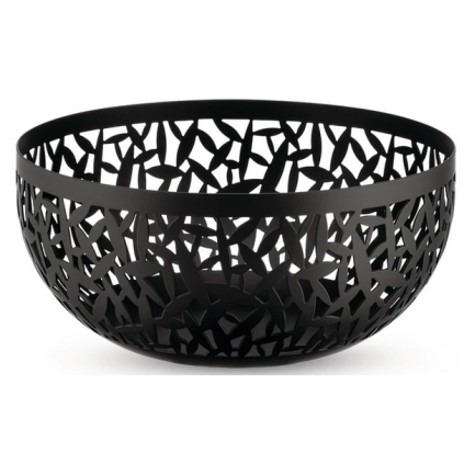 Bol de fructe CACTUS! 21 cm, negru, Alessi