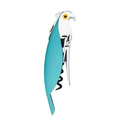 Tirbușon de chelner PARROT, albastru, Alessi