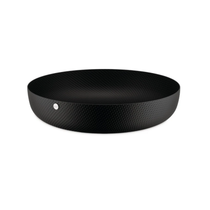 Bol pentru fructe TEXTURE 29cm, negru, Alessi