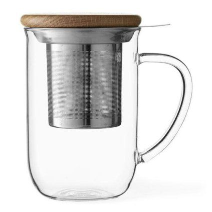 Pahar pentru ceai BALANCE 500 ml, cu filtru și capac, Viva Scandinavia
