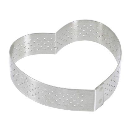 Formă de copt inimă, 8 cm, oțel inoxidabil, de Buyer