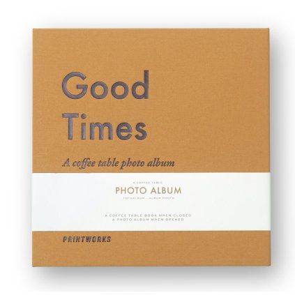 Album foto GOOD TIMES, portocaliu, Printworks