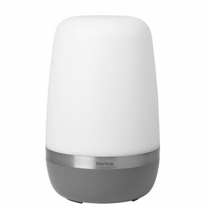 Lampă de masă portabilă SPIRIT XL, LED, gri închis, Blomus