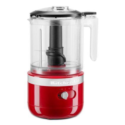 Tocător electric de alimente 5KFCB519, fără fir, roșu regal, KitchenAid
