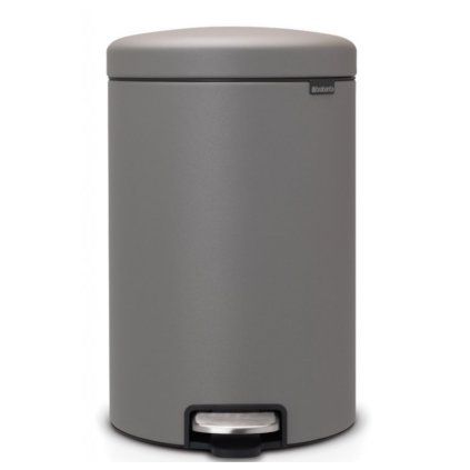 Coș cu pedală NEWICON, 20 l, gri mineral, Brabantia