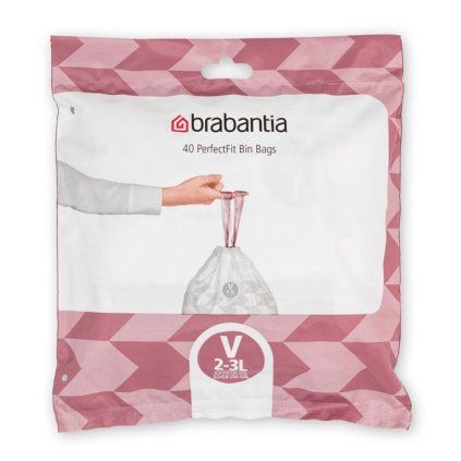 Saci pentru gunoi V PERFECTFIT 3 l, 40 buc, Brabantia