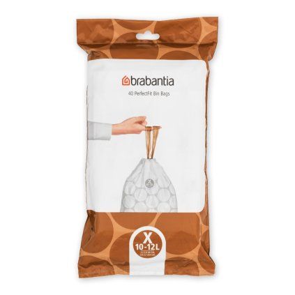 Saci pentru gunoi X PERFECTFIT 10-12 l, 40 buc, Brabantia
