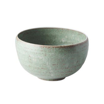 Bol ceramică GREEN FADE 13 cm, 500 ml, verde, ceramică, MIJ