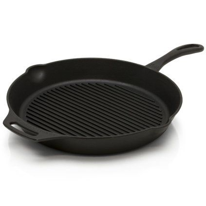 Tigaie pentru grătar în aer liber GP35 35 cm, fontă, Petromax