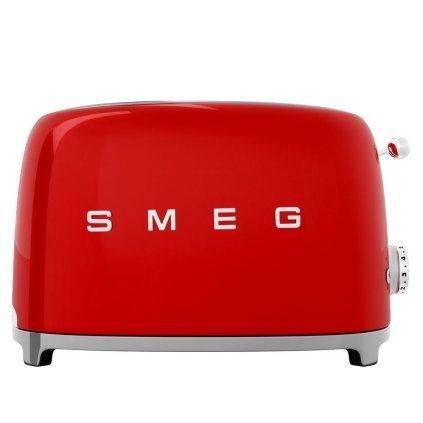 Toaster TSF01RDEU 2 felii, roșu, Smeg