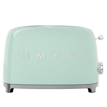 Toaster TSF01PGEU, 2 felii, verde pastel, Smeg