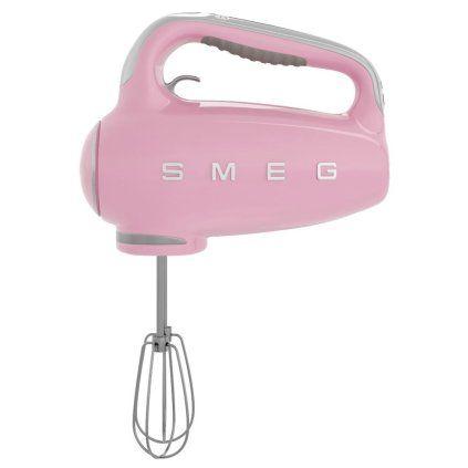 Mixer de mână HMF01PKEU roz pastel, Smeg