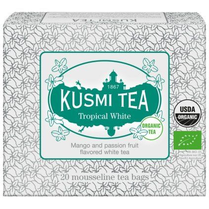 Ceai negru BOUQUET OF FLOWERS, 20 pliculețe de ceai de muselină, Kusmi Tea