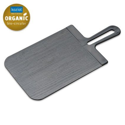 Placă de tăiat SNAP S, pliabilă, gri cenușiu, plastic, Koziol