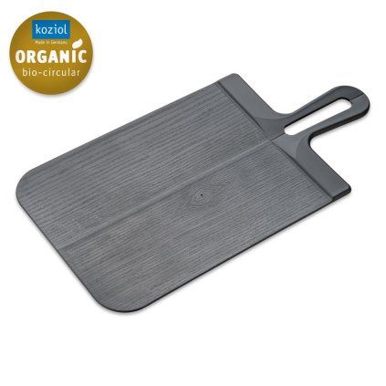 Placă de tăiat SNAP L, pliabilă, gri cenușiu, plastic, Koziol