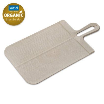 Placă de tăiat SNAP L, pliabilă, nisip de deșert, plastic, Koziol