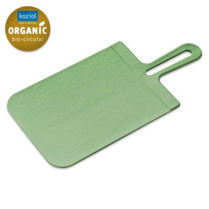 Placă de tăiat SNAP S, pliabilă, verde frunză, plastic, Koziol