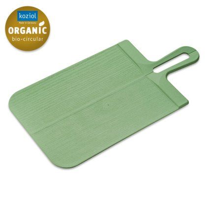 Placă de tăiat SNAP L, pliabilă, verde frunză, plastic, Koziol