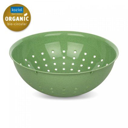 Strecurătoare PALSBY M 21 cm, frunză naturală verde, Koziol