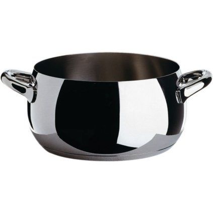 Ghiveci MAMI, 24 cm, argintiu, Alessi