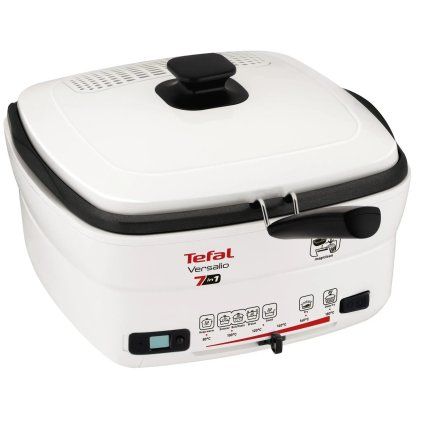 Friteuză și oală de gătit multifuncțională 7în1 VERSALIO DE LUXE FR490070 Tefal alb