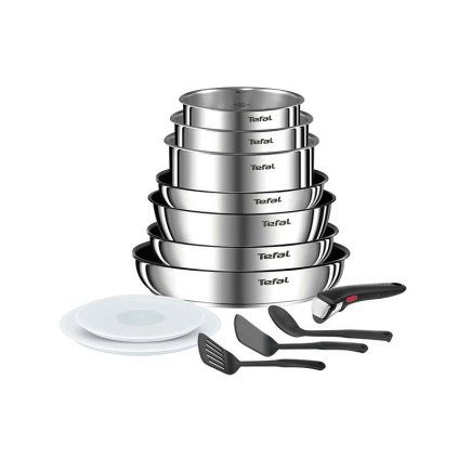 Set de veselă INGENIO EMOTION ON L897DS04, set de 13 buc, inox, Tefal