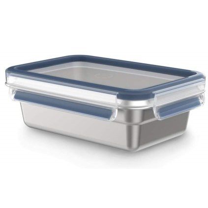 Borcan de depozitare pentru bucătărie MASTERSEAL STAINLESS STEEL N1150410 800 ml, Tefal