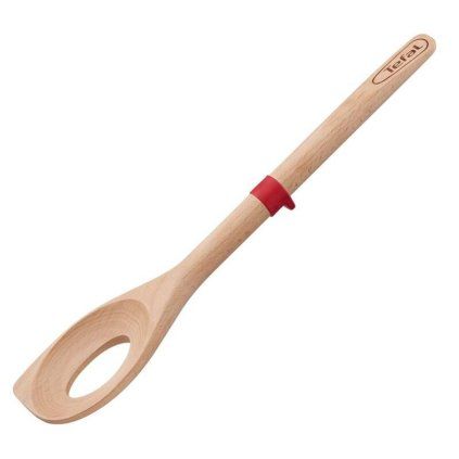 Lingură pentru bucătărie INGENIO WOOD K2308514 32 cm, pentru risotto, lemn, Tefal