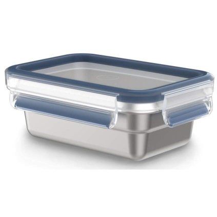 Borcan de depozitare pentru bucătărie MASTERSEAL STAINLESS STEEL N1150310 500 ml, Tefal