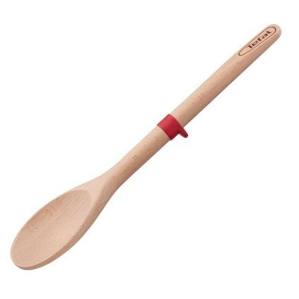 Lingură pentru bucătărie INGENIO WOOD K2300514 32 cm, lemn, Tefal