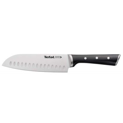 Cuțit Santoku ICE FORCE K2320614 18 cm, inox, Tefal