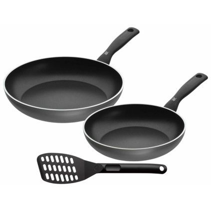 Set de tigăi cu lingură de întors PERMADUR INSPIRE, 24 cm/28 cm, WMF