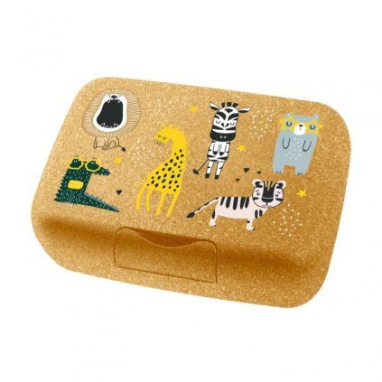 Cutie pentru prânz pentru copii CANDY L ZOO, galben, Koziol