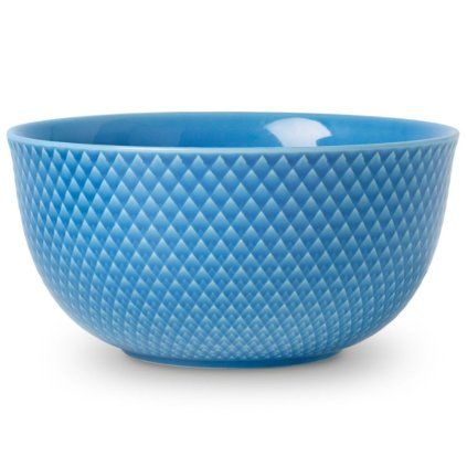 Bol pentru servire RHOMBE, 18 cm, albastru, Lyngby