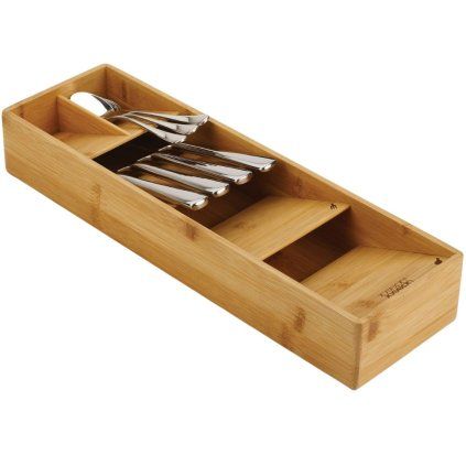 Tavă pentru tacâmuri DRAWERSTORE 85168, 40 cm, bambus, Joseph Joseph