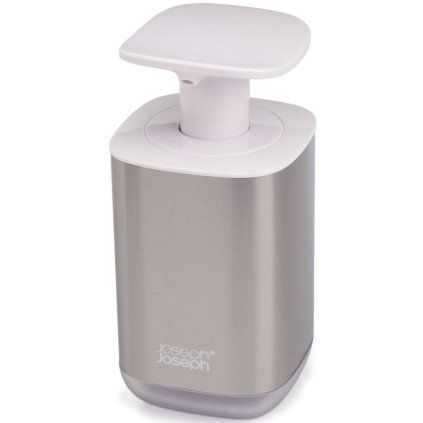 Dozator de săpun PRESTO 70532, 350 ml, argintiu, Joseph Joseph