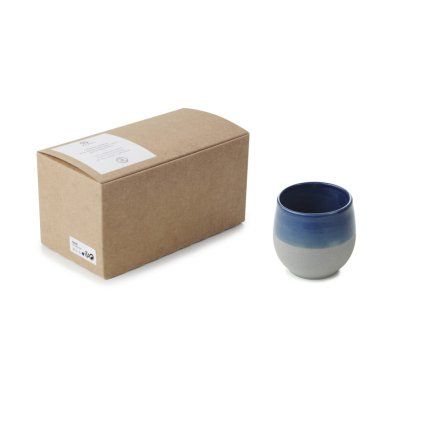 Cană NO.W, set de 2 buc, 200 ml, albastru indigo, REVOL
