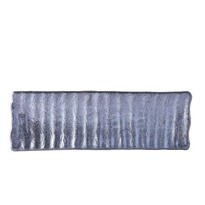 Farfurie pentru sushi și sashimi METALLIC 33 x 10,5 cm, MIJ