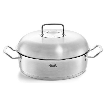 Tavă de copt cu capac în formă de dom ORIGINAL-PROFI COLLECTION de 28 cm, capacitate 4,8 litri, Fissler